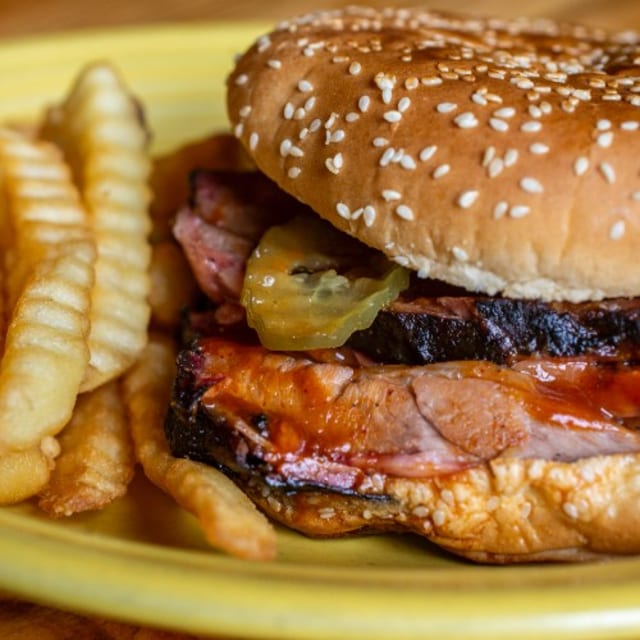 Big B Pork Sandwich.